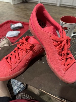 New Puma Suede Triplex Mono Pink  Mens size 11