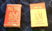 World Candies Vintage Pall Mall and L&M Candy Cigarettes Boxes - *READ*