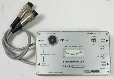 Nagra QSLS Synchronizer for IV-S and IV-SJ - CLEAN & TESTED