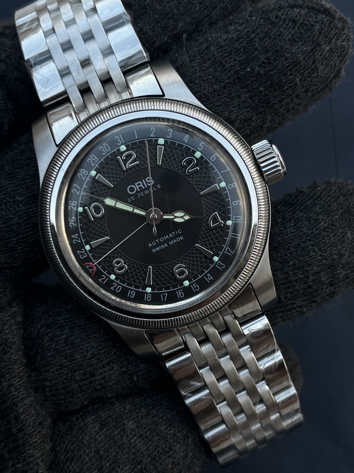 Oris Big Crown Pointer Date Automatic 40mm Black … - image 1