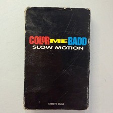 COLOR ME BADD Slow Motion Cassette 1992 Giant Records Cassette Single