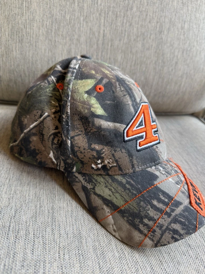 Gorra Kevin Harvick #29 L/XL Team Realtree Racing Nascar Hardwoods Camuflada/Naranja Foto 2 de 4