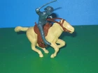 MARX 60mm FORT APACHE 7th CAVALRY MOUNTED WITH SWORD
