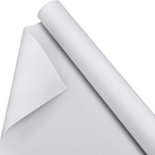 Double Primed Cotton Canvas White Canvas Roll for Oil and Acrylic Paint 30 Feet