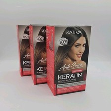 Kativa Kat Keratin Alis Xtreme Care Anti-Frizz Treatment 3 boxes   Salon Quality