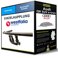 Abnehmbare AnhäNgerkupplung FüR Audi Q8 SUV E-Tron 22-25 Typ GEG Westfalia NEU