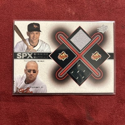2001 Upper Deck Spx Cal Ripken Jr. Winning Materials Update Duos Crx2
