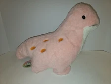 BRAND NEW TAKASHOJI Pink Dinosaur Plush 14" Kawaii Cute Round 1 NWT