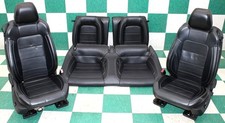 15 Mustang Coupe Leather Heated Cooled Mem Power Manual Buckets Backseat Seats