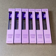 Tarte Creaseless Concealer Lot of 6 Mixed Shades Mini Travel Size 52S 55H 60N