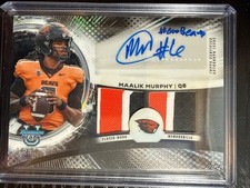 2025 Bowman's Best - Prospect Dual Relic Patch Autograph Maalik Murphy Black /10