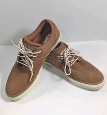 Globe Mahalo Plus Appleyard Brown Suede Skate Shoes Men s 9.5