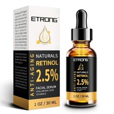 Retinol Serum High Strength Anti aging Serum with 2.5% Retinol Hyaluronic Acid