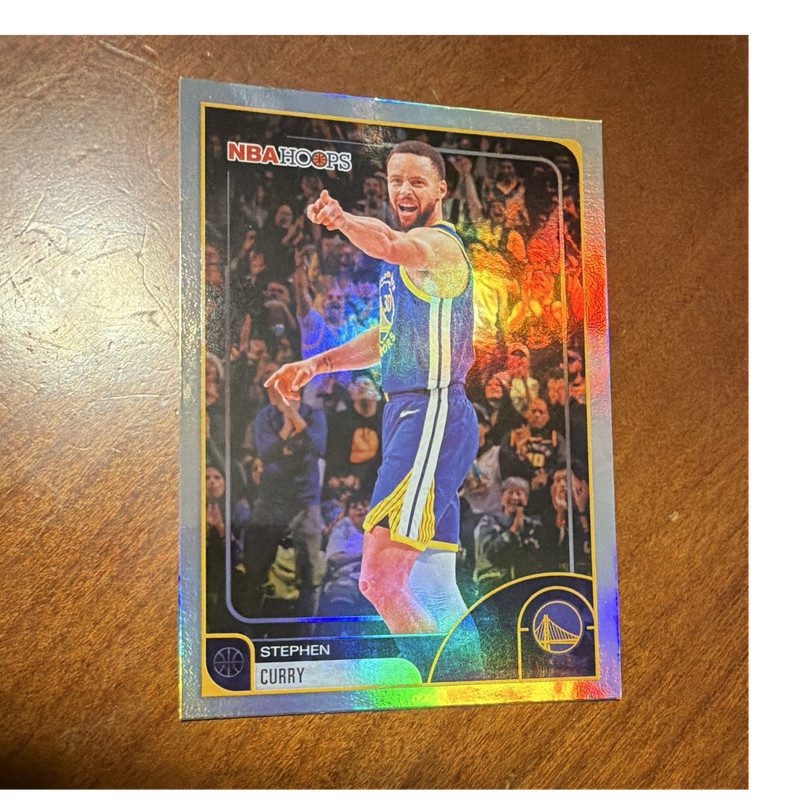 Panini 2024-25 NBA Hoops Stephen Curry #141 Golden State Warriors Basketball