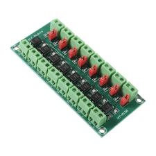 PC817 8-Channel 3.6V-30V Optocoupler Isolation Board Voltage Converter Module