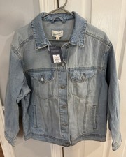 Women's Relaxed Fit Denim Jacket - Universal Thread - Medium