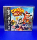 Crash Bash Sony Playstation 1 PS1 Complete Black Label Bandicoot