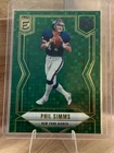 2025 Donruss Elite Football Green Disco Phil Simms #58