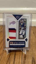 2023 Panini National Treasures Franchise Treasures Stefon Diggs 10/25