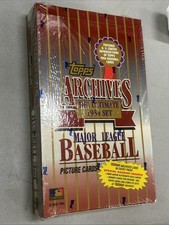 1994 Topps Archives 1954 Baseball Sealed Box 24 Packs Possible AARON autograph