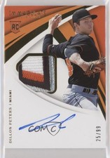 2018 Panini Immaculate Rookie 25/99 Dillon Peters #21 Patch Auto 08jk