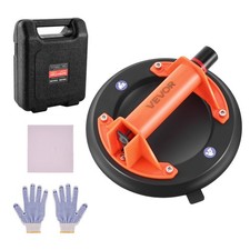 VEVOR 8 in Vacuum Suction Cup 400 lbs Vacuum Glass Lifter with ABS Handle 1-Pack