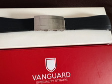 Vanguard - PRO rubber Dive Strap For Tudor Black Bay 58 - Black 20mm