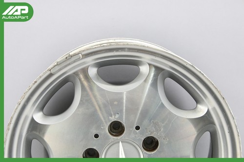 ✅ Mercedes W202 C220 C230 C280 6.5 X 15" R15 Wheel Rim Silver 2024011602 OEM - Picture 2 of 12