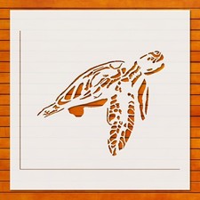 Reusable Sea Turtle Stencil Template for Airbrush  DIY Crafts - StencilAir