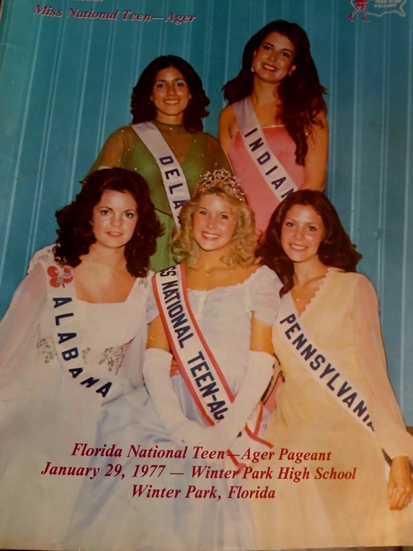 NATIONAL TEEN AGER PAGENT PROGRAM 1977 WINTER PARK FL
