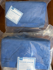Medline Foam Bump Round Top Positioning Roll 12x7x7 Lot of 2 Blue DYNJBUMP06