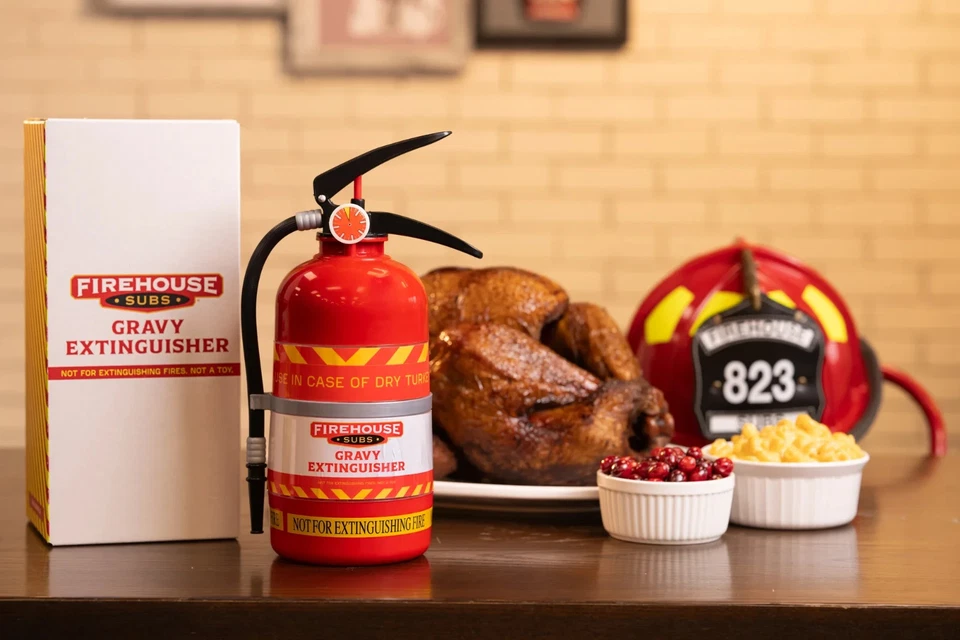 IN HAND - Firehouse Subs Gravy Extinguisher - Image 4 of 4