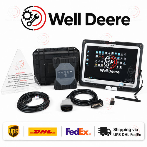 For Mercedes-Benz Xentry Diagnosis VCI C6 dealer Multiplexer BOSCH Kit+Tablet