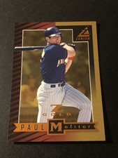 1998 Pinnacle Zenith Z Gold /100 Paul Molitor #35 HOF
