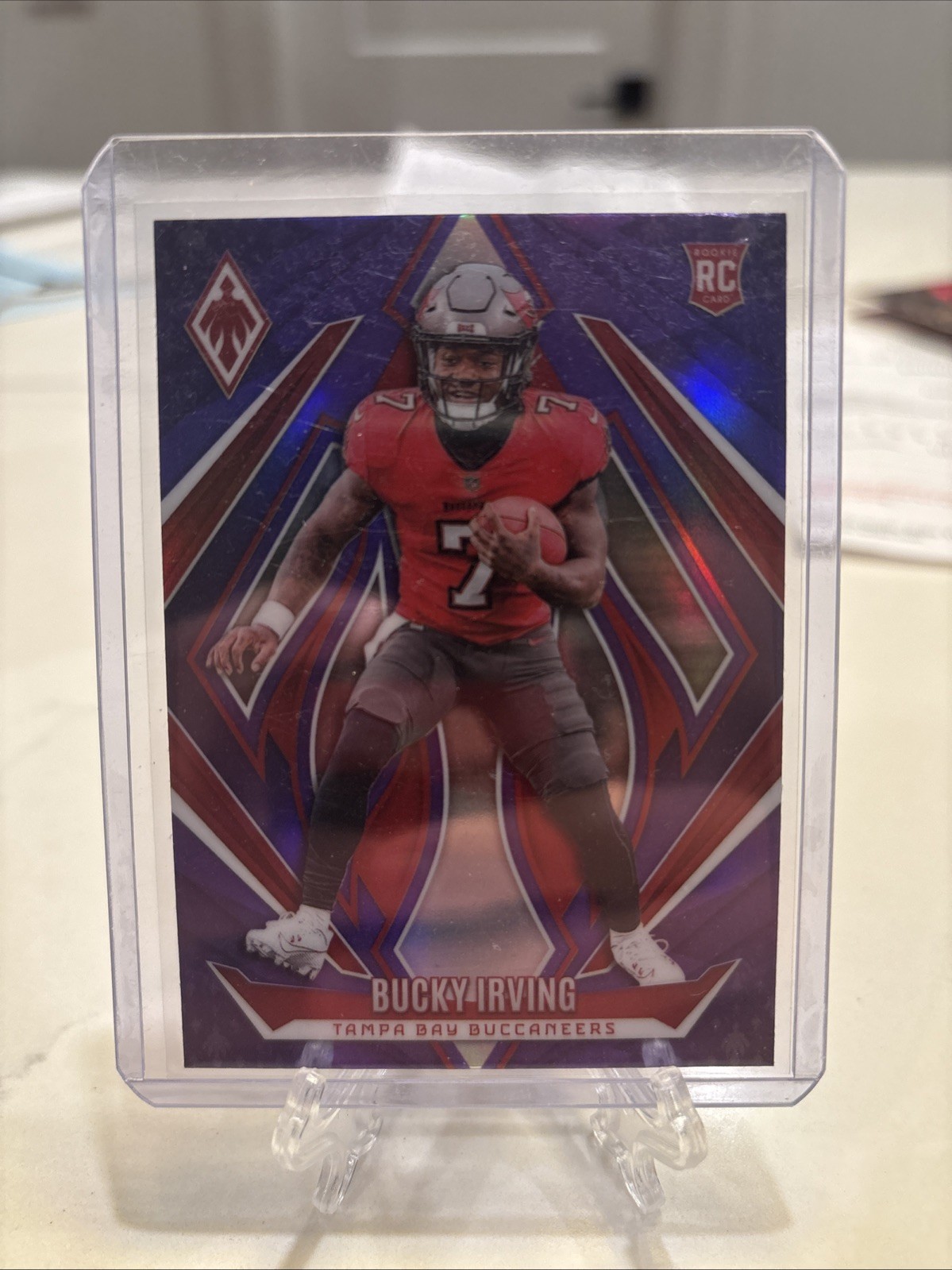 2024 Panini Phoenix - Rookies Bucky Irving #166 Purple (RC)