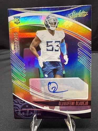 2025 Panini Absolute Oluwafemi Oladejo Base (RAW)