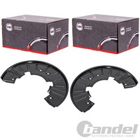 2X A.B.S. Spritzbleche Bremsscheiben Vorne Beidseitig Passend FÜR Audi Q7 VW