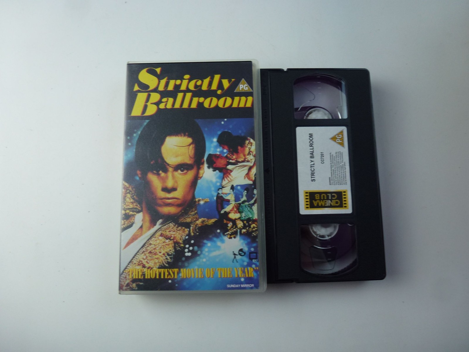 Strictly Ballroom VHS Cinema Club PG PAL Video Tape Preowned Romance Dance Drama