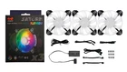 InWin Saturn 120MM RGB Triple Fan Kit (Controller Included)- NEW