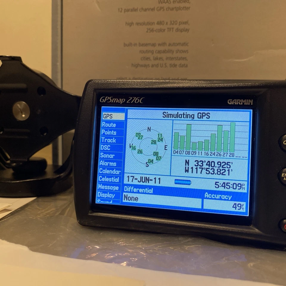 GARMIN GPSMAP 276C PORTABLE COLOR GPS CHARTPLOTTER - Image 3 of 4
