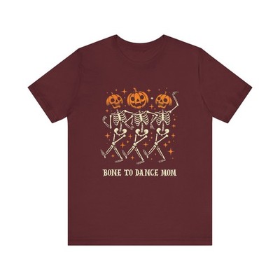 Mom Shirt Halloween Skeleton T Shirt Spooky Season Pumpkin Shirt Fall Top