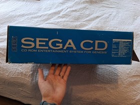 SEGA CD SYSTEM IN BOX SEWER SHARK TESTED WORKS