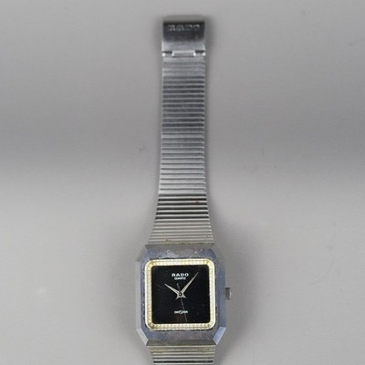 RADO DIASTAR 104.0118.3 Men's Watch SILVER 29mm Vintage New