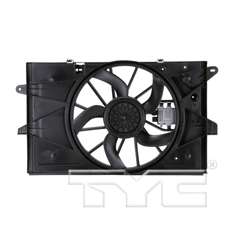 TYC Cooling Fan Assembly for Ford Taurus X 2008-2009 OEM # AG1Z-8C607-A