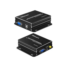 TESmart 1080P 60Hz Long Range 984ft USB VGA KVM Extender Over Cat5e Cat6