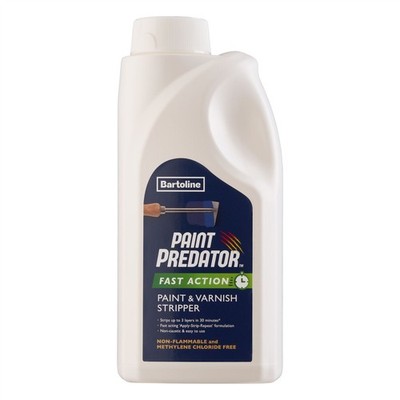 Bartoline Paint Predator Fast Action Paint & Varnish Stripper Easy Removal 1L