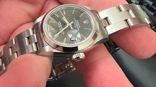 ROLEX Stainless Steel Date Oyster Perpetual Black dial 69160 26MM Oyster Band 5