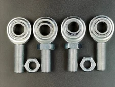 4 Qty Economy 5/8 x 5/8-18 Male RH Rod Ends Heim Joint Heims CMR-10 With Jam Nut