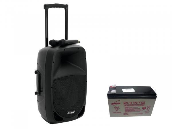 Thumbnail - Omnitronic Set Mes-12bt2 + Akku