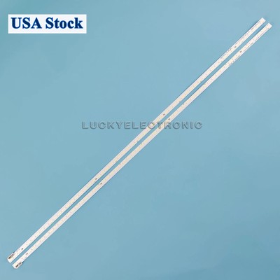 2Pcs LED Strips for LG 6916L-2428A 6916L-2429A 6916L-2972A  55LH6000 55LJ615V